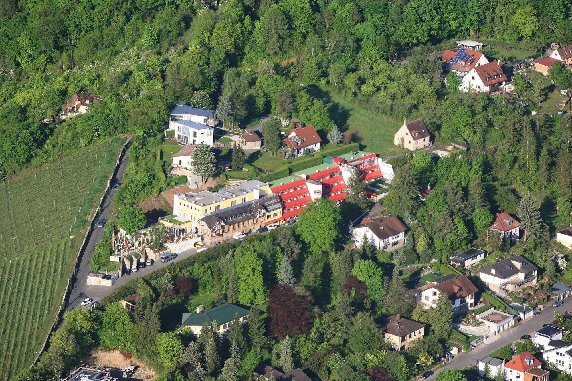 Hotel Wittelsbacher Hoeh เวิร์ซบวร์ก ภายนอก รูปภาพ